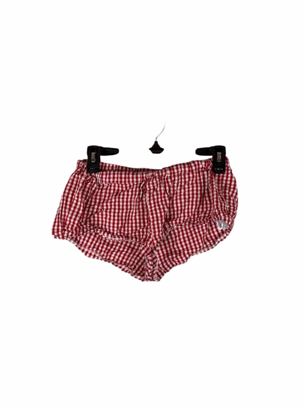 Edikted Red Gingham Lounge Sleep Shorts Cottagecore Pajama Bottoms Size S